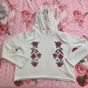 Street Wear Society Floral Pattern Hoodie Size S